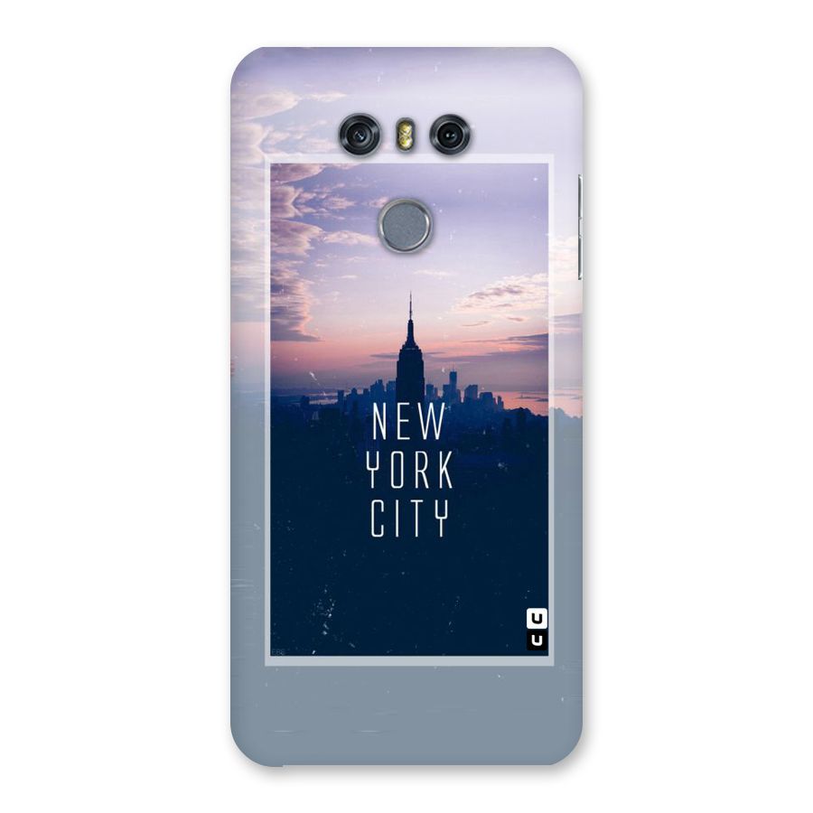 Sleepless City Back Case for LG G6