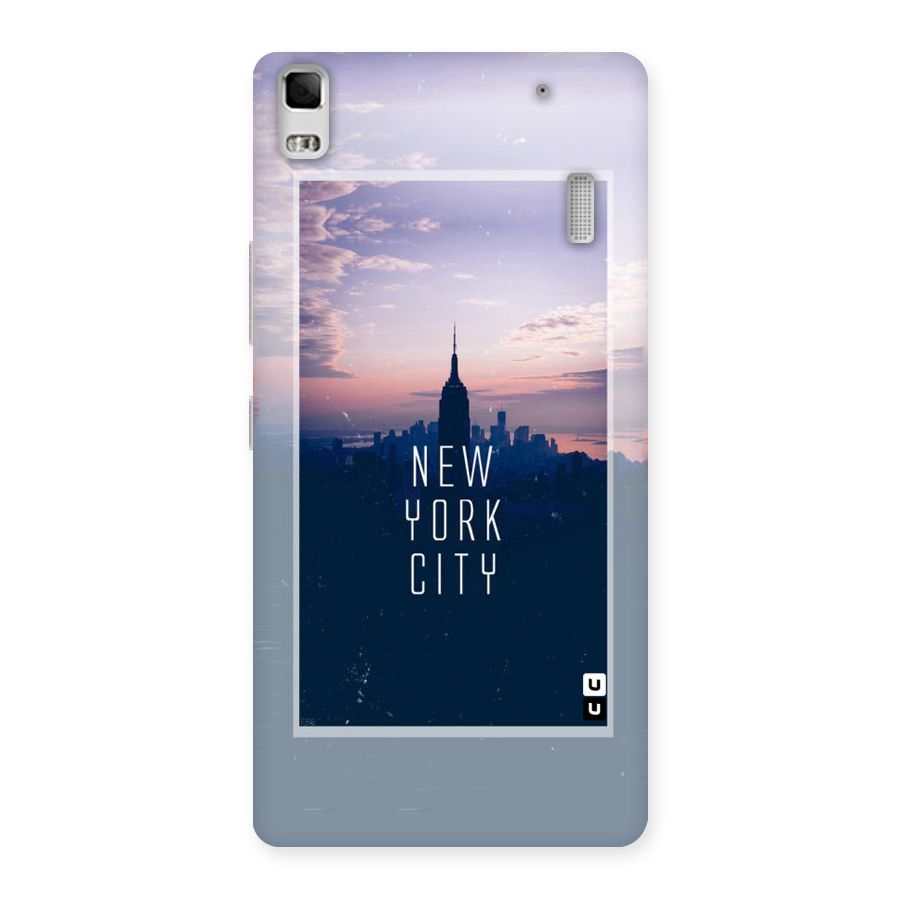 Sleepless City Back Case for Lenovo K3 Note