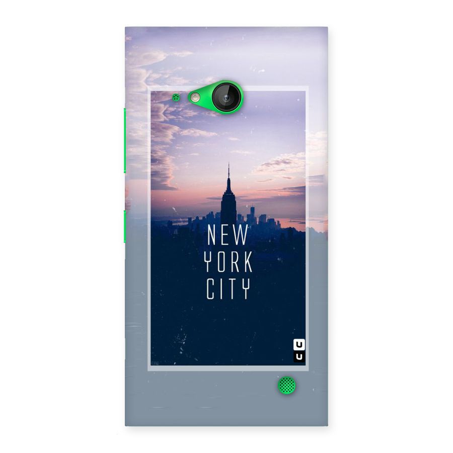Sleepless City Back Case for Lumia 730