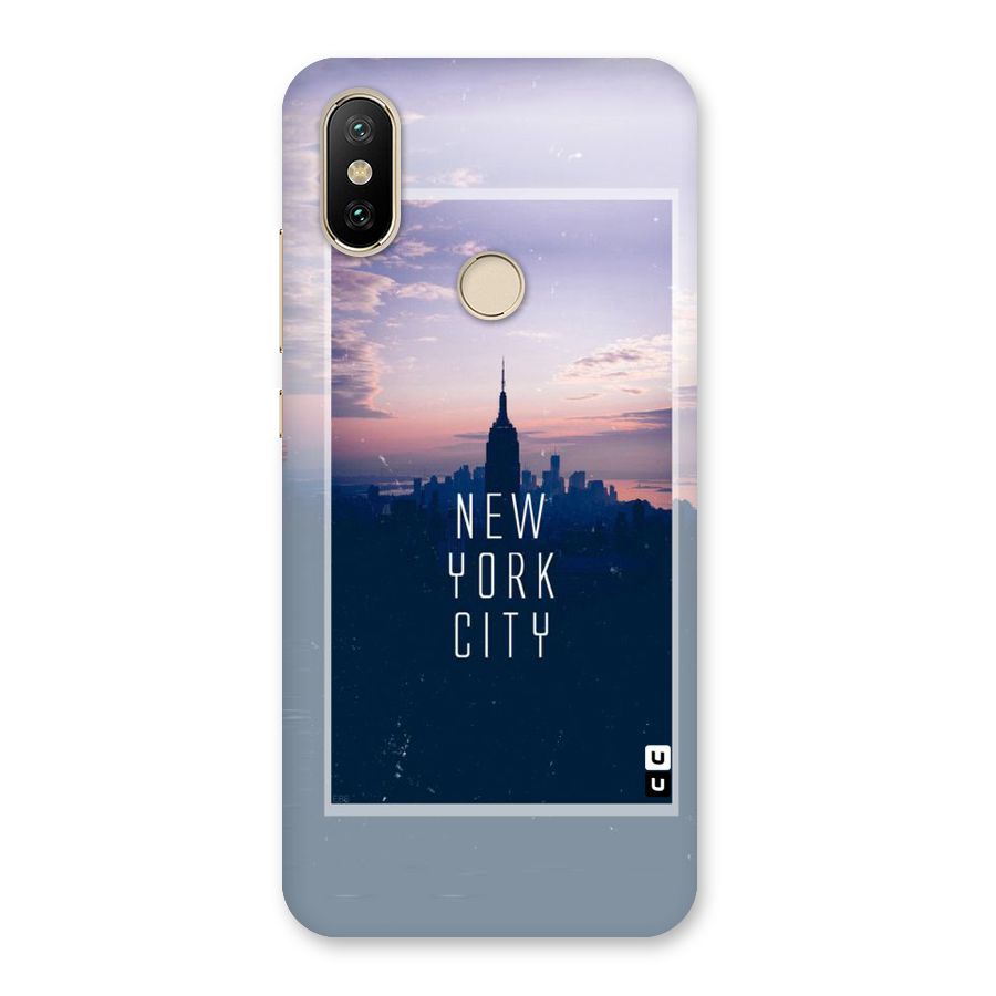 Sleepless City Back Case for Mi A2