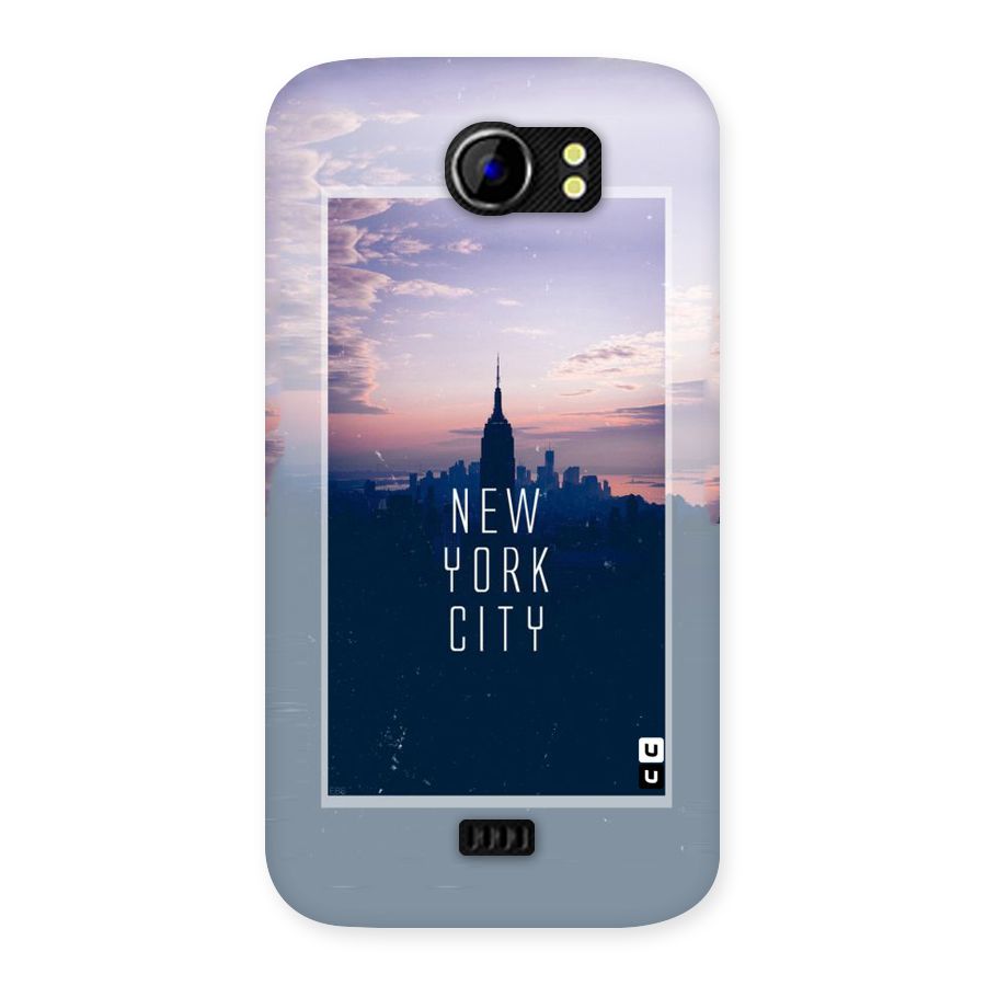 Sleepless City Back Case for Micromax Canvas 2 A110