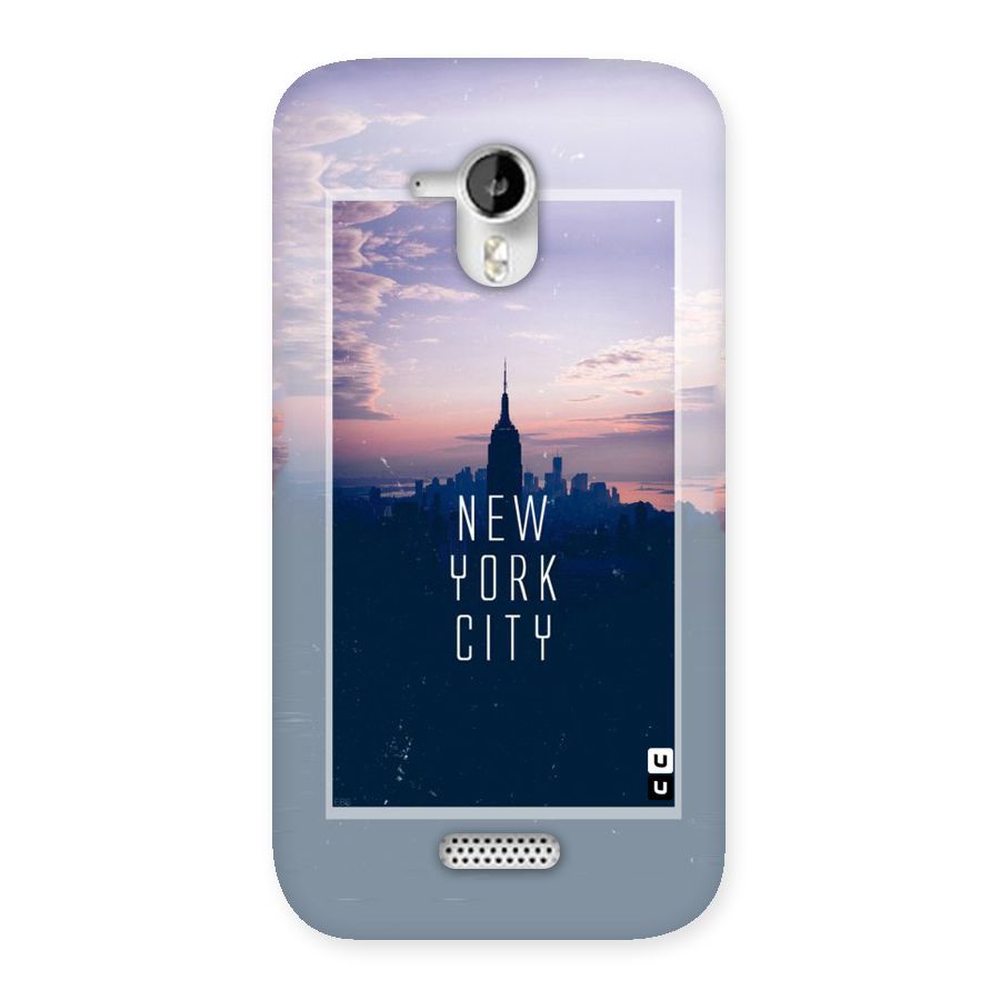 Sleepless City Back Case for Micromax Canvas HD A116