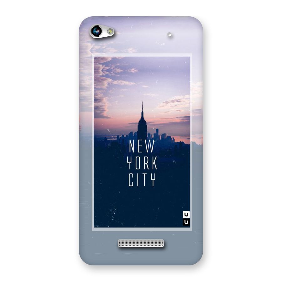 Sleepless City Back Case for Micromax Hue 2