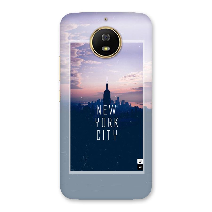 Sleepless City Back Case for Moto G5s