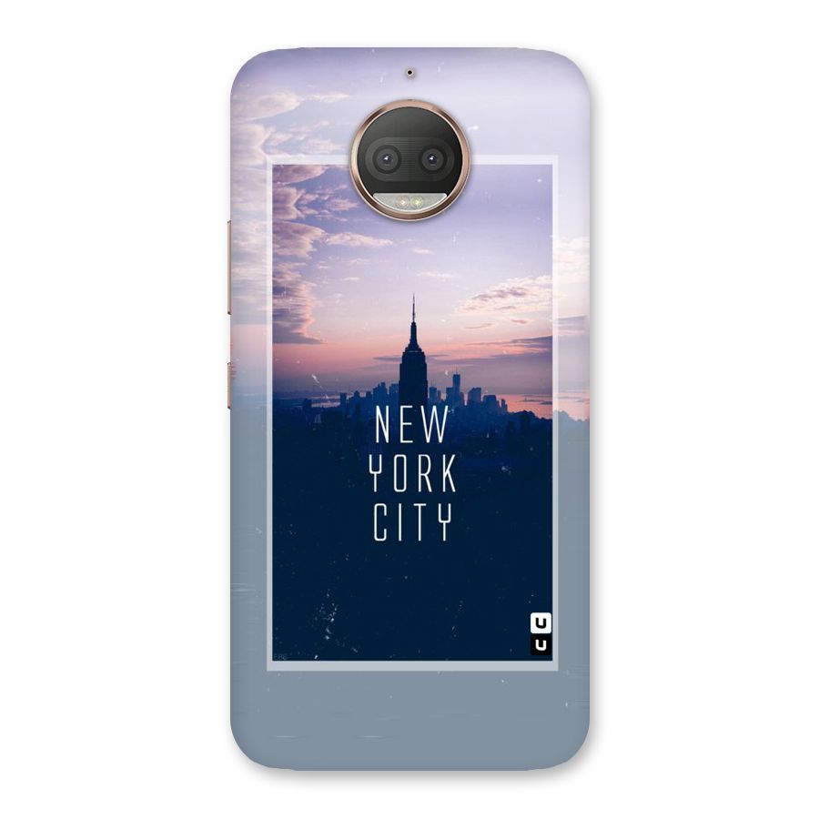 Sleepless City Back Case for Moto G5s Plus