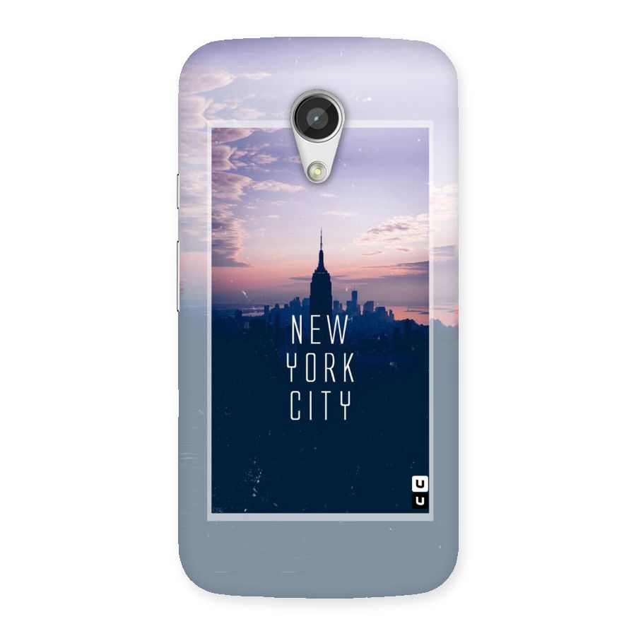 Sleepless City Back Case for Moto G 2nd Gen