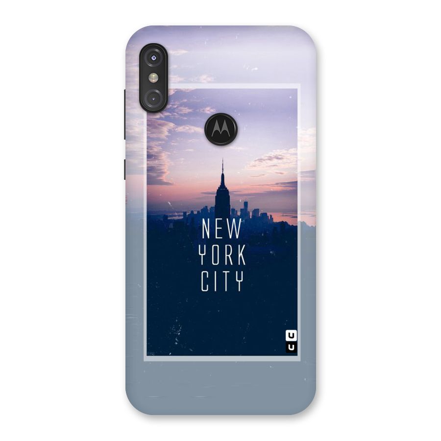 Sleepless City Back Case for Motorola One Power