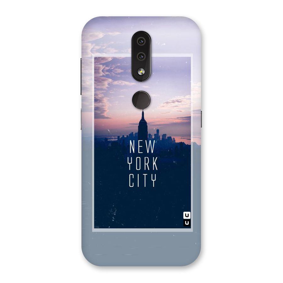 Sleepless City Back Case for Nokia 4.2