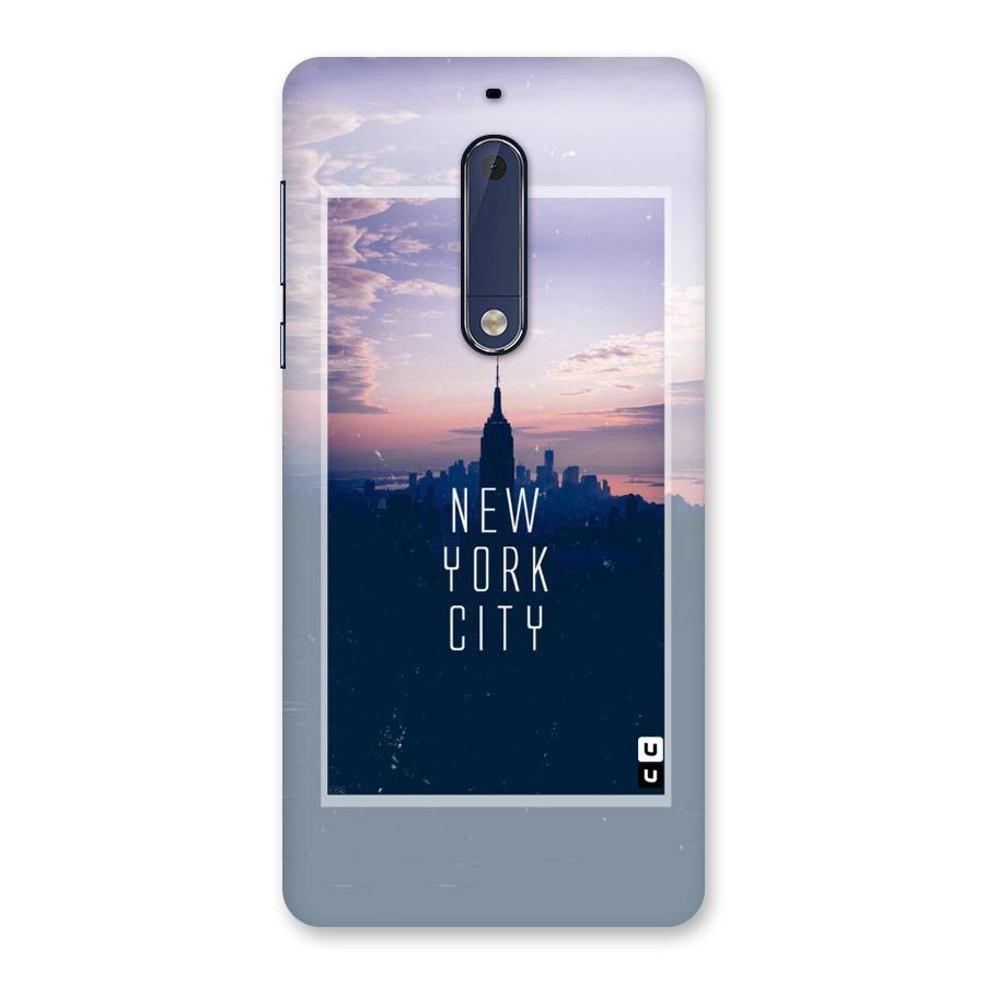 Sleepless City Back Case for Nokia 5