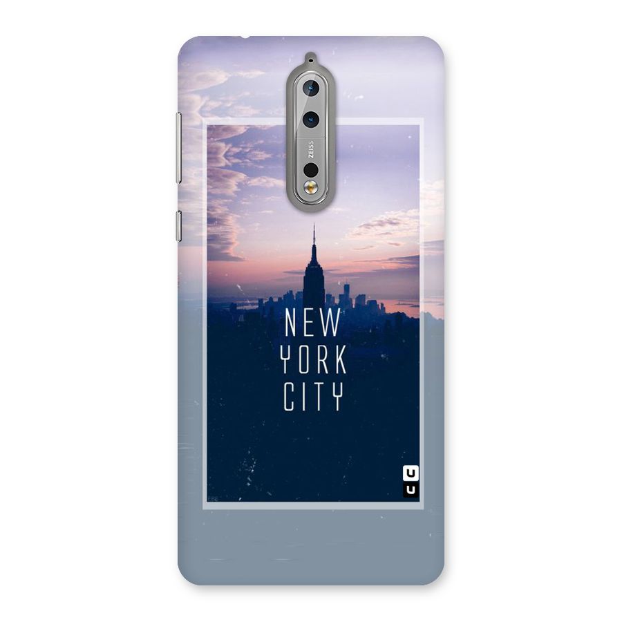 Sleepless City Back Case for Nokia 8
