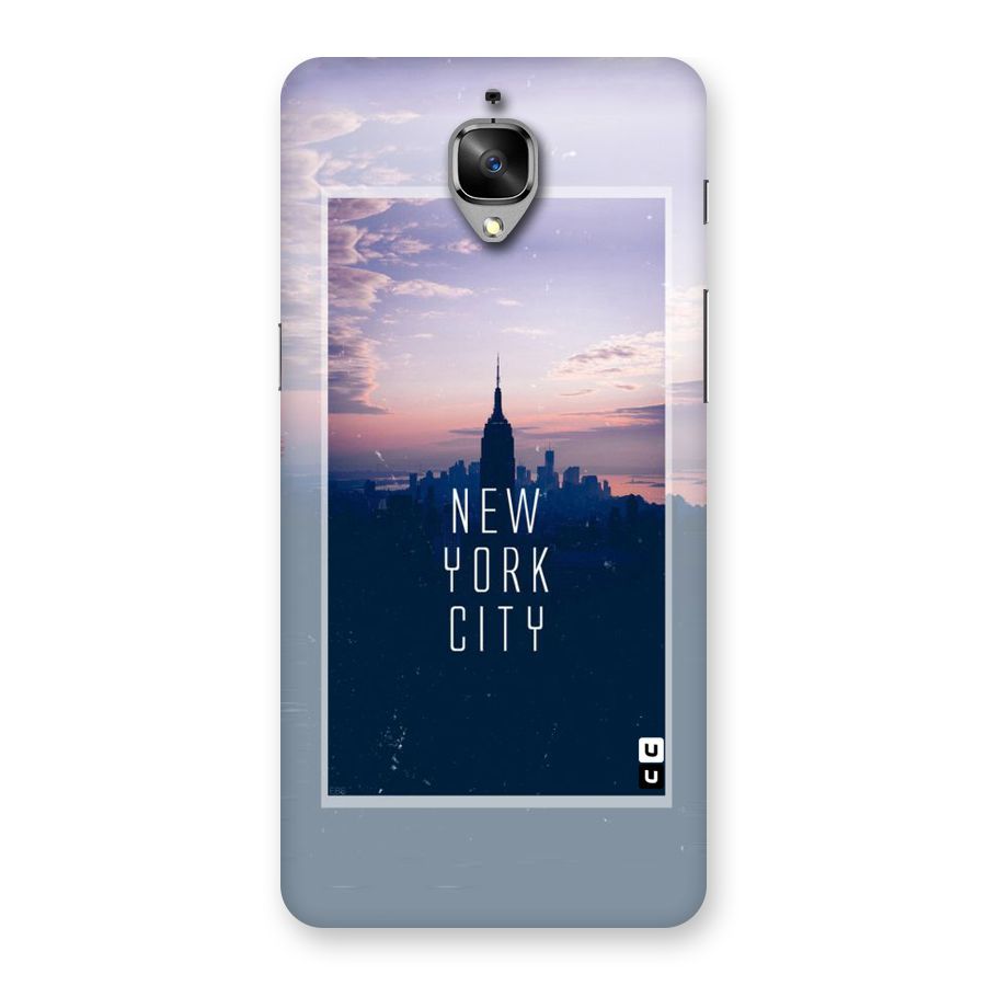 Sleepless City Back Case for OnePlus 3