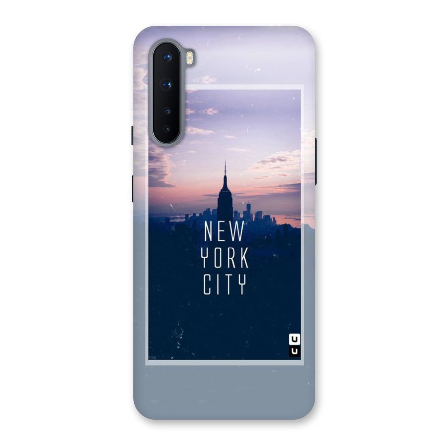 Sleepless City Back Case for OnePlus Nord