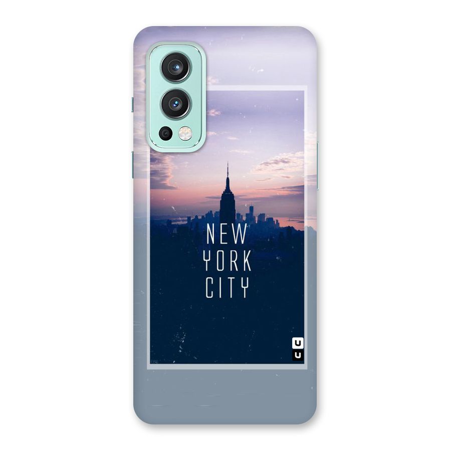 Sleepless City Back Case for OnePlus Nord 2 5G