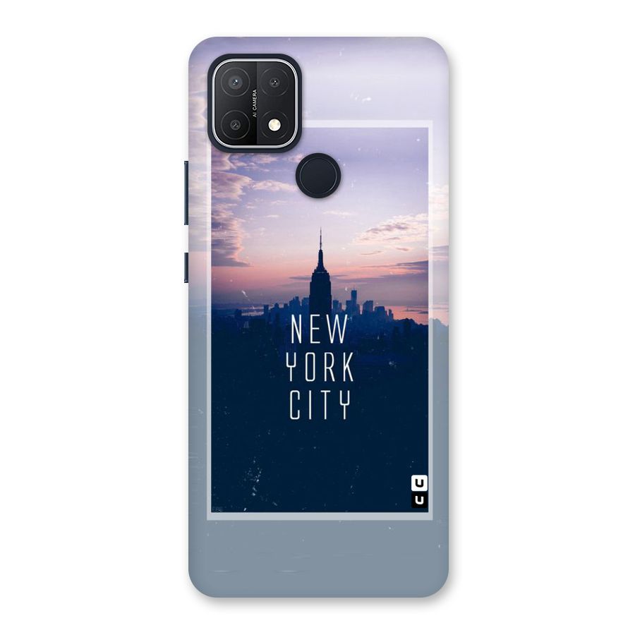 Sleepless City Back Case for Oppo A15s
