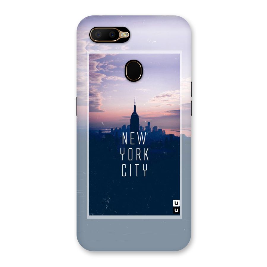 Sleepless City Back Case for Oppo A5s