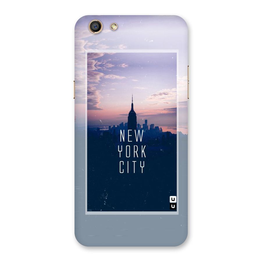 Sleepless City Back Case for Oppo F3