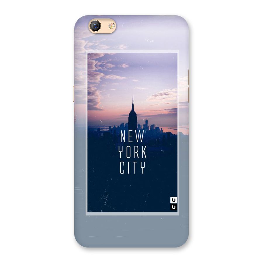 Sleepless City Back Case for Oppo F3 Plus