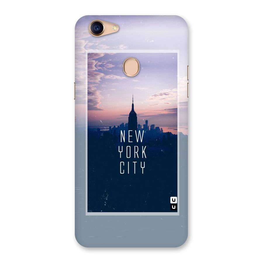 Sleepless City Back Case for Oppo F5