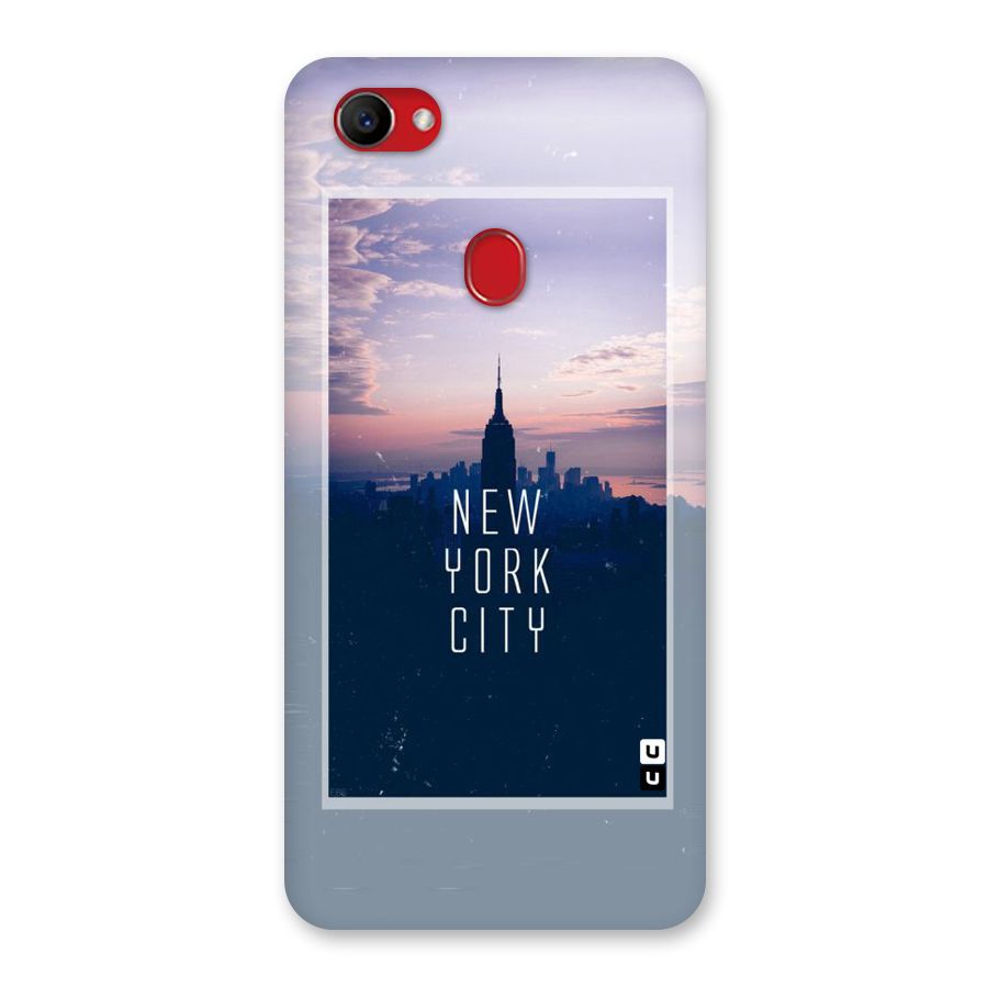 Sleepless City Back Case for Oppo F7