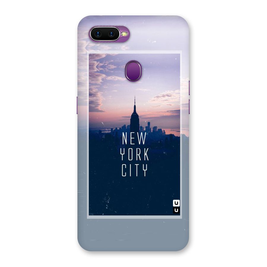 Sleepless City Back Case for Oppo F9