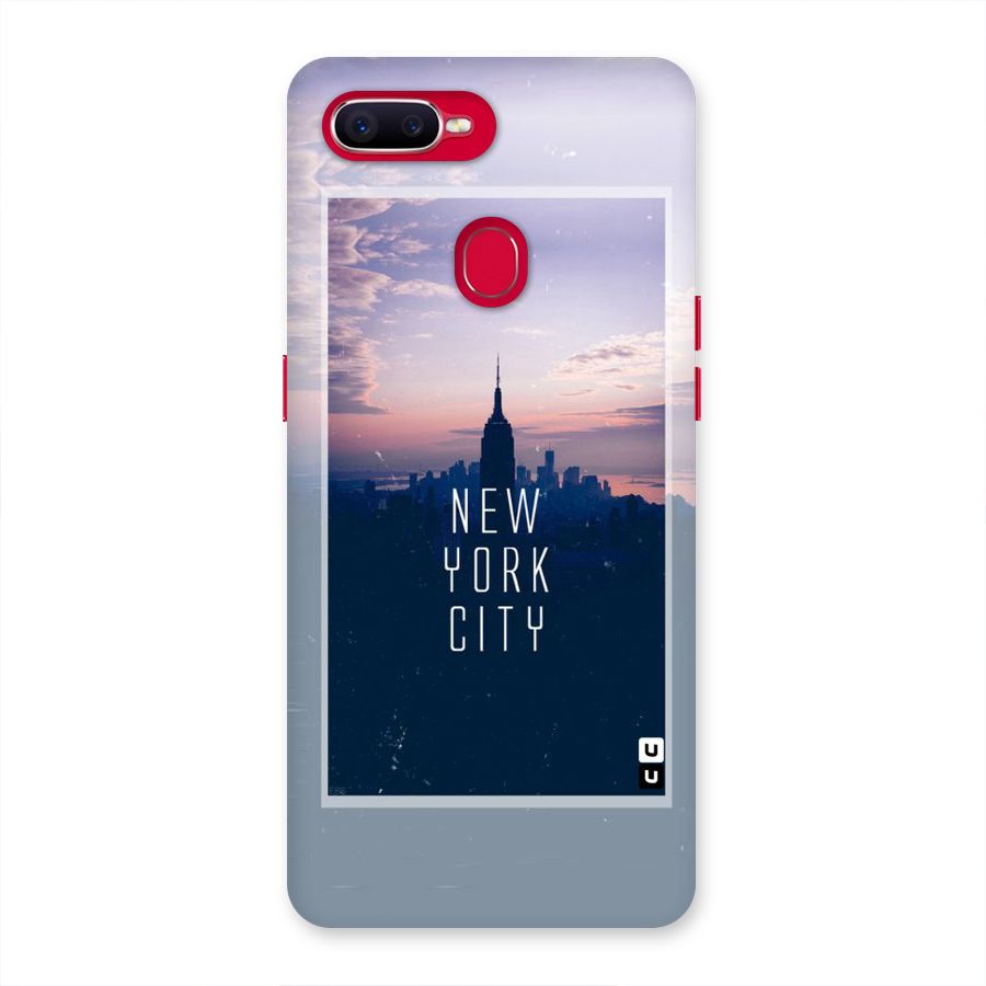 Sleepless City Back Case for Oppo F9 Pro