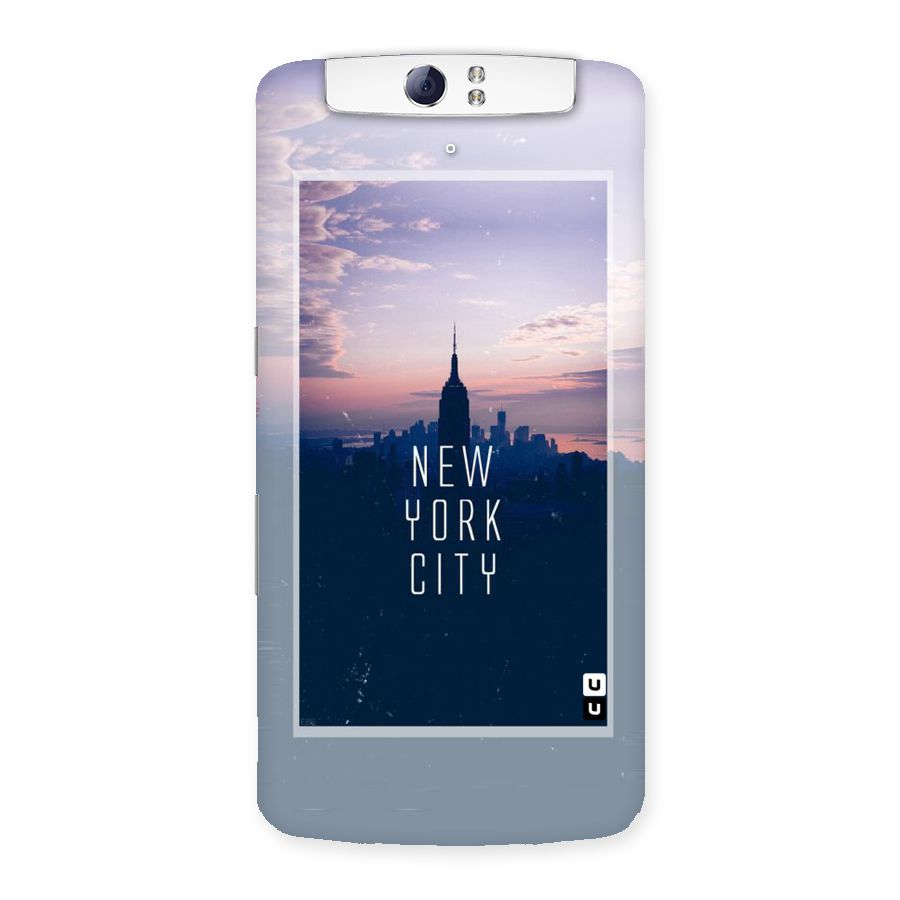 Sleepless City Back Case for Oppo N1