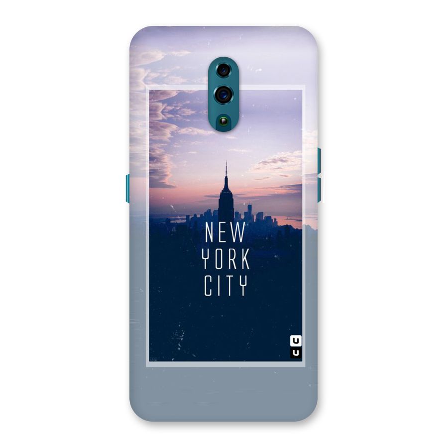 Sleepless City Back Case for Oppo Reno