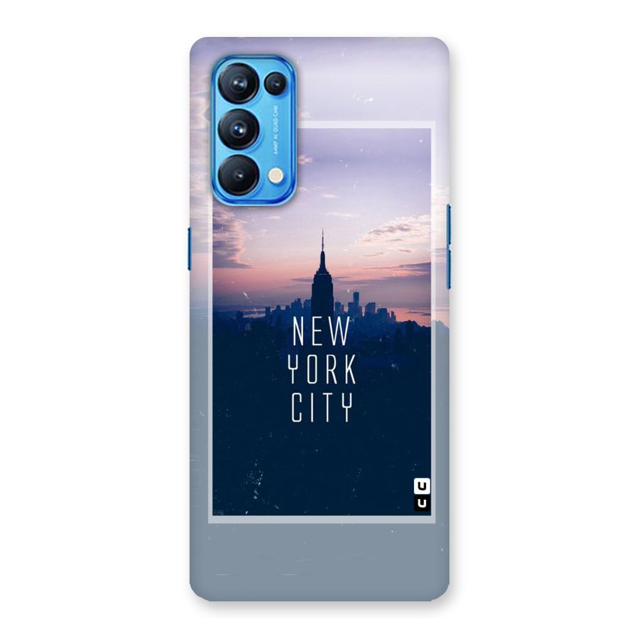 Sleepless City Back Case for Oppo Reno5 Pro 5G