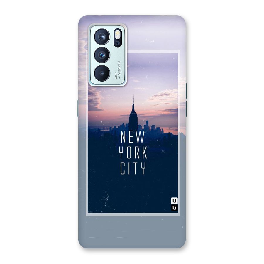 Sleepless City Back Case for Oppo Reno6 Pro 5G
