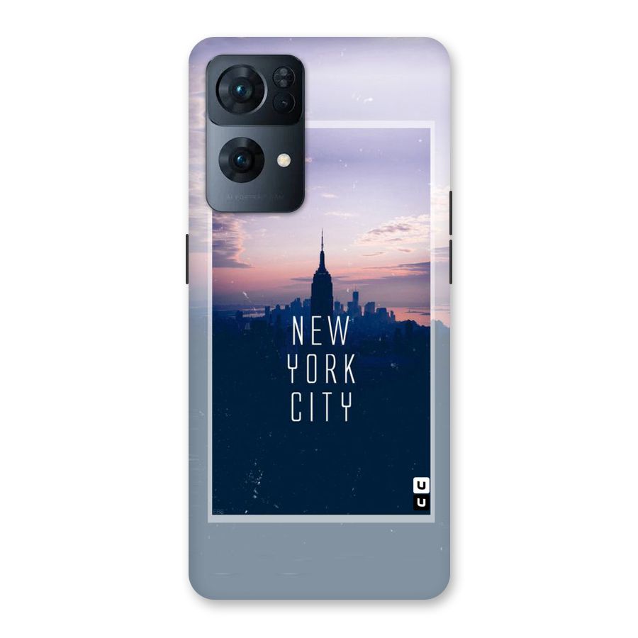 Sleepless City Back Case for Oppo Reno7 Pro 5G