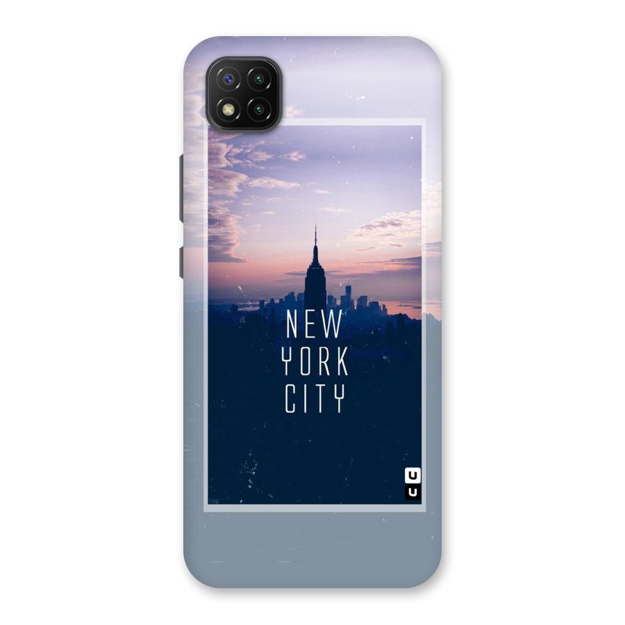 Sleepless City Back Case for Poco C3