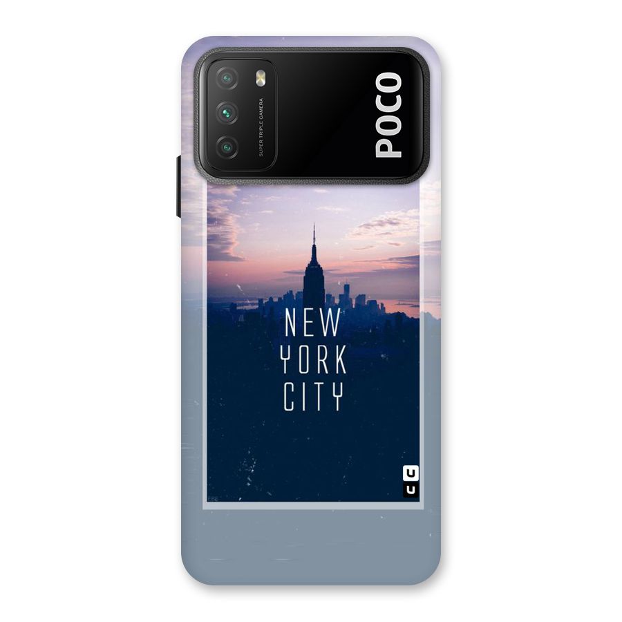 Sleepless City Back Case for Poco M3