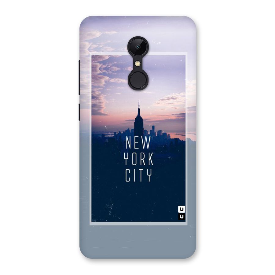 Sleepless City Back Case for Redmi 5
