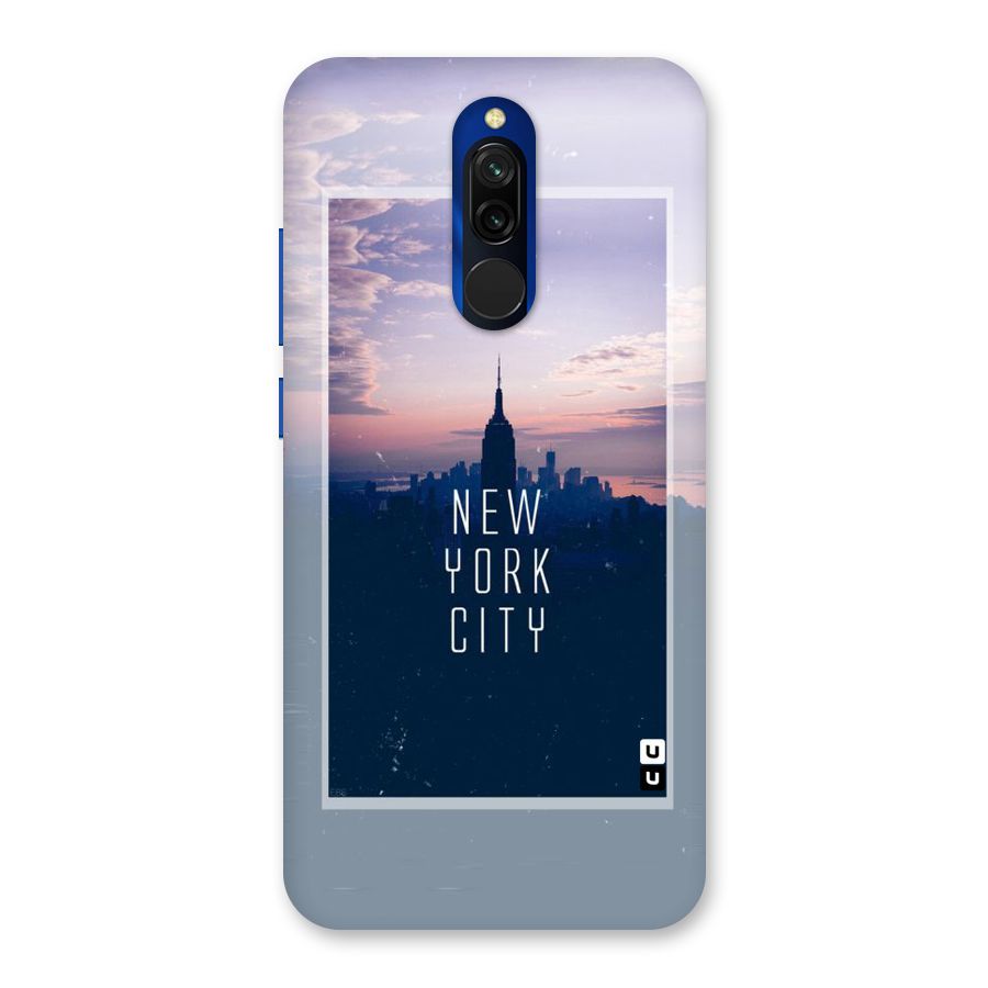 Sleepless City Back Case for Redmi 8