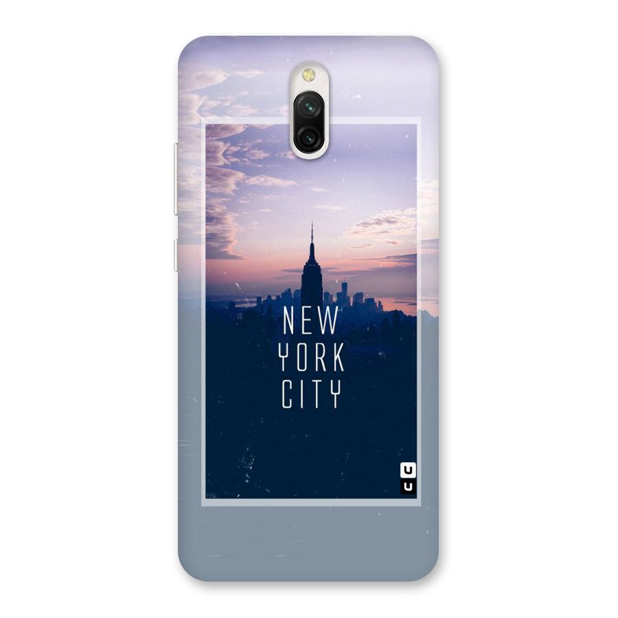 Sleepless City Back Case for Redmi 8A Dual