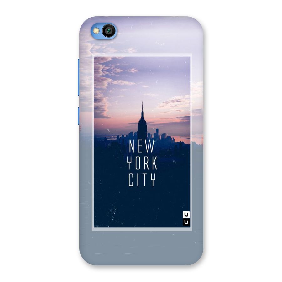 Sleepless City Back Case for Redmi Go