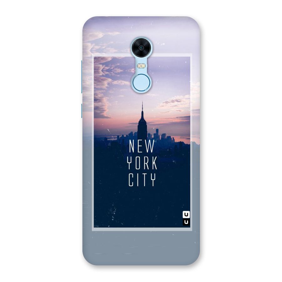 Sleepless City Back Case for Redmi Note 5