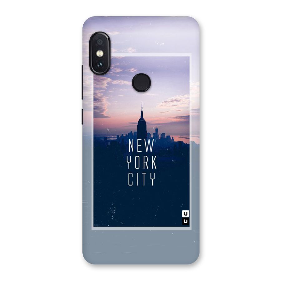Sleepless City Back Case for Redmi Note 5 Pro