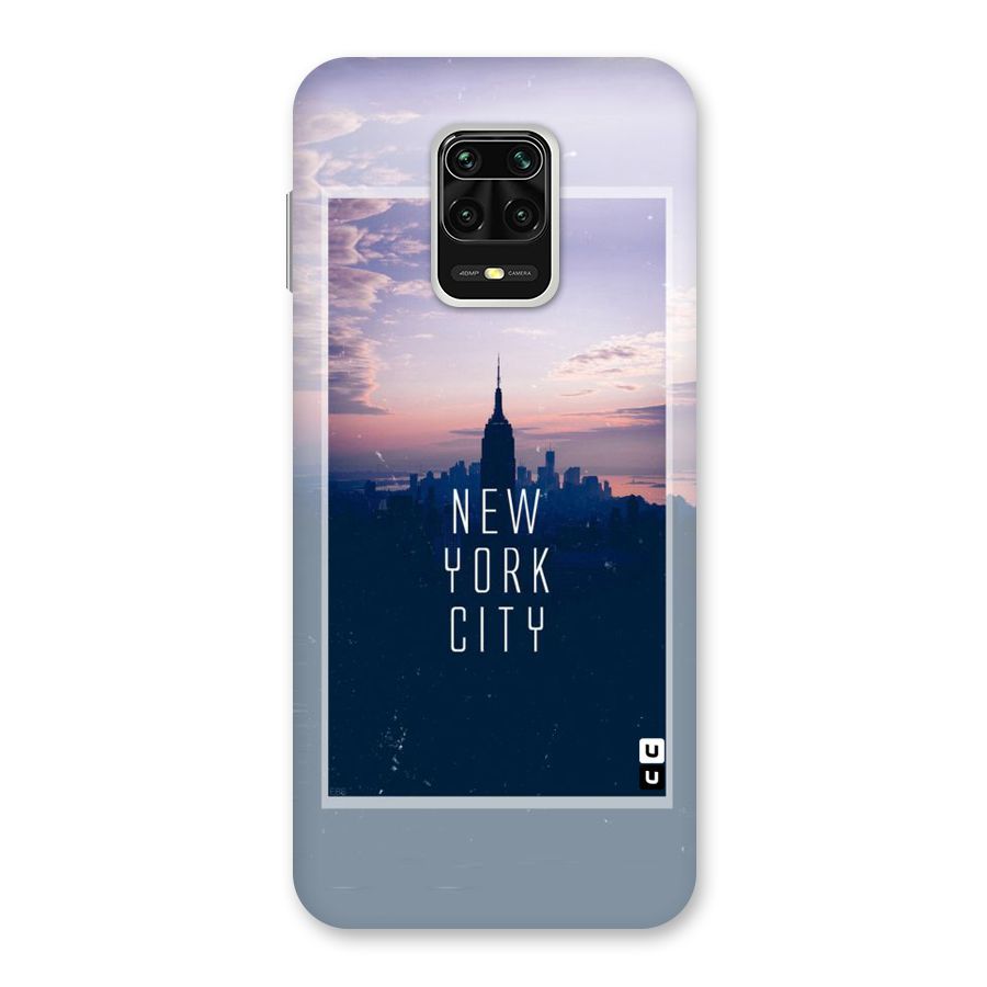 Sleepless City Back Case for Redmi Note 9 Pro