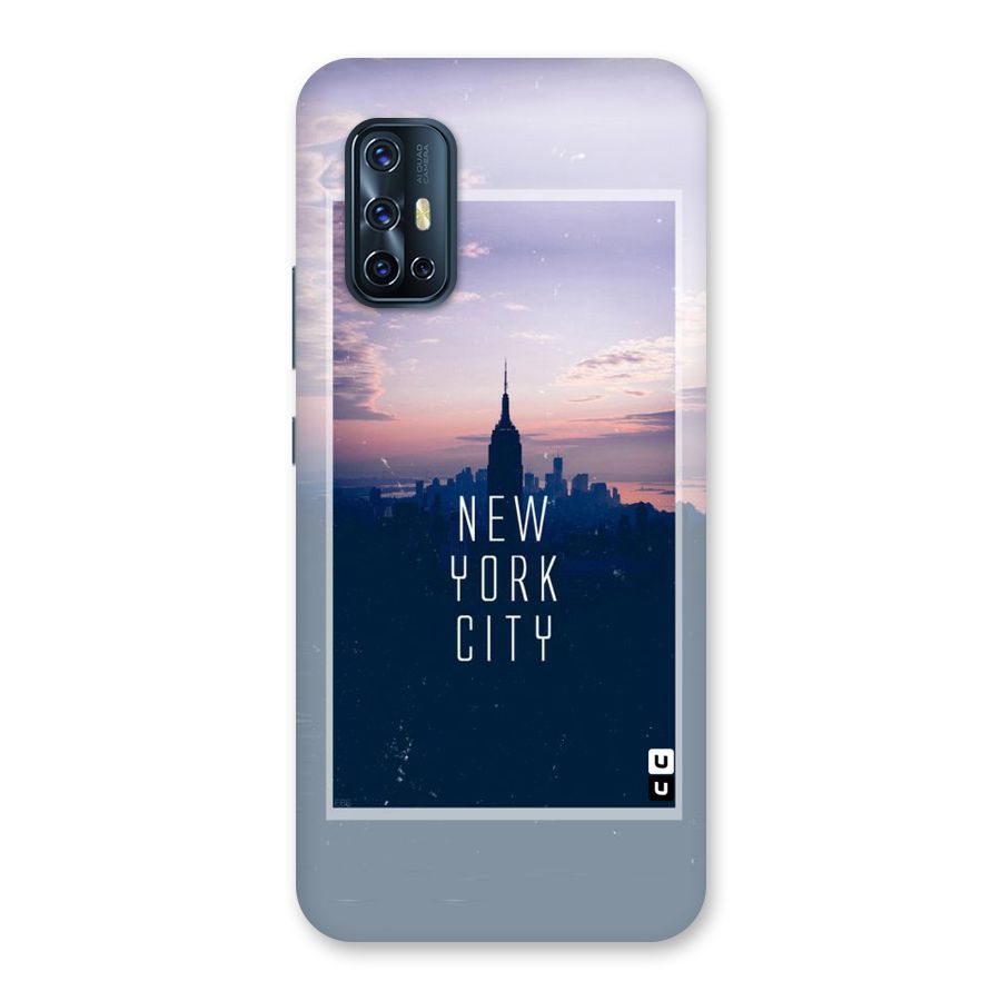 Sleepless City Back Case for Vivo V17