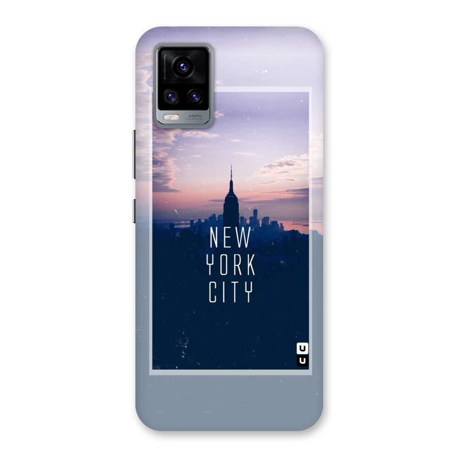 Sleepless City Back Case for Vivo V20
