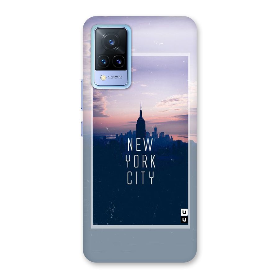 Sleepless City Back Case for Vivo V21 5G