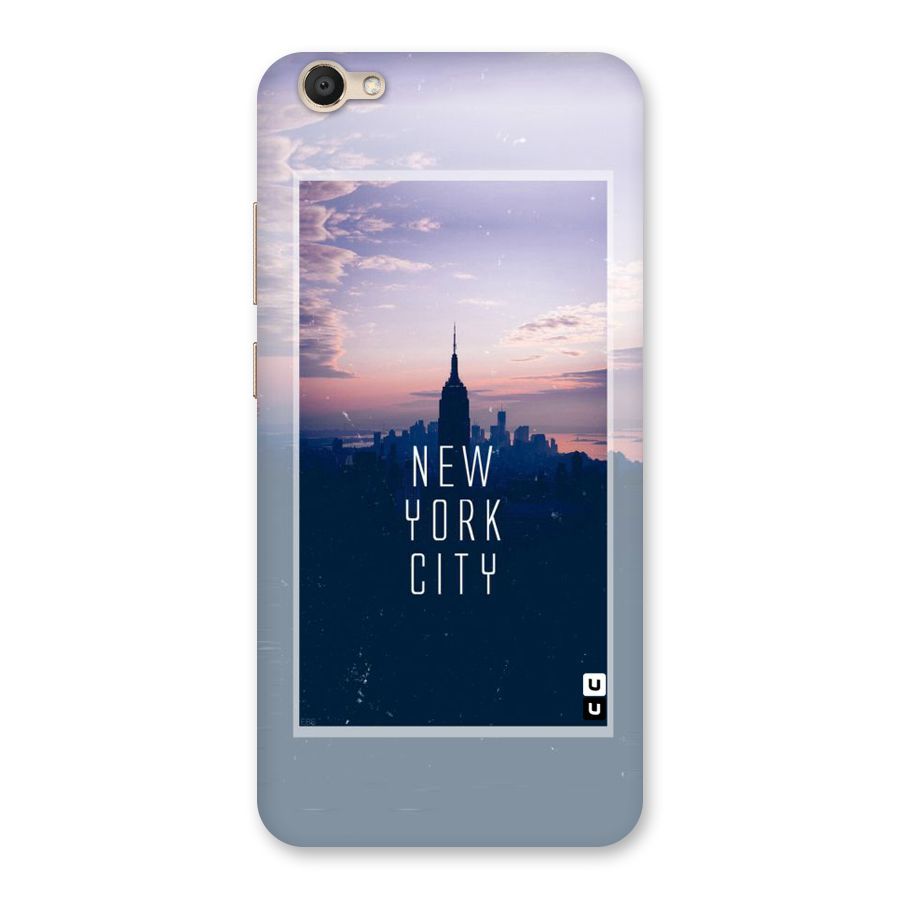 Sleepless City Back Case for Vivo V5
