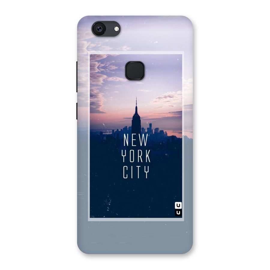 Sleepless City Back Case for Vivo V7 Plus