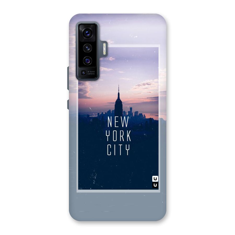 Sleepless City Back Case for Vivo X50