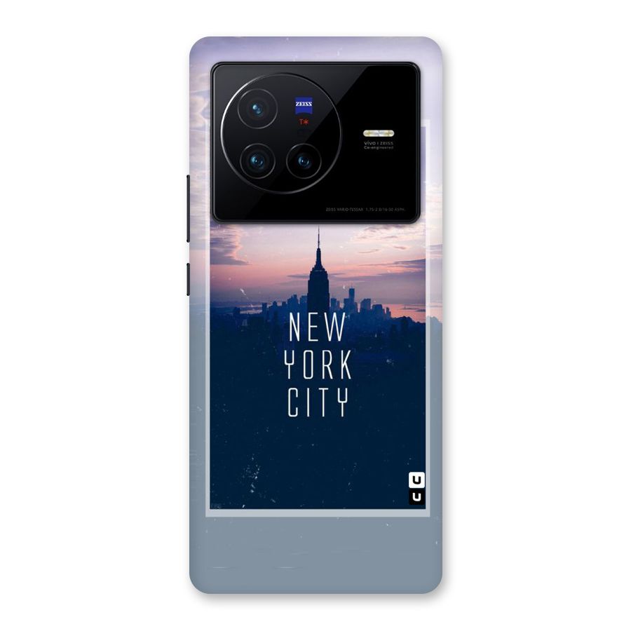 Sleepless City Back Case for Vivo X80