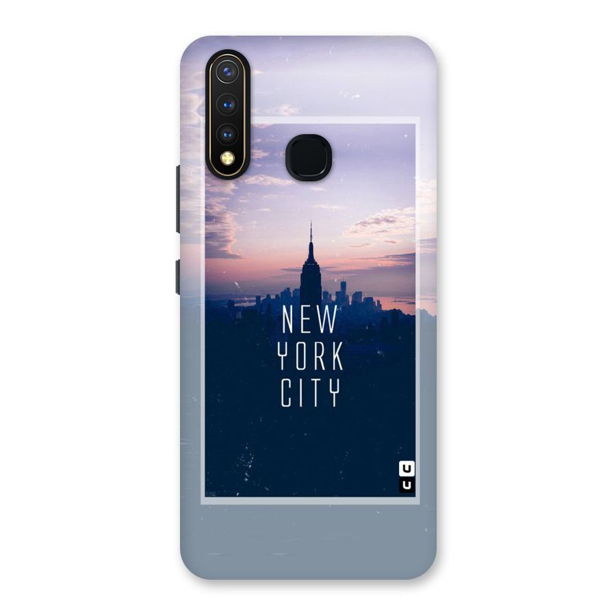 Sleepless City Back Case for Vivo Y19