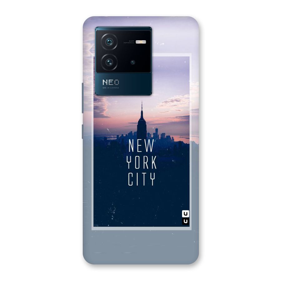 Sleepless City Back Case for Vivo iQOO Neo 6 5G