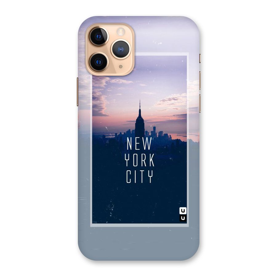 Sleepless City Back Case for iPhone 11 Pro