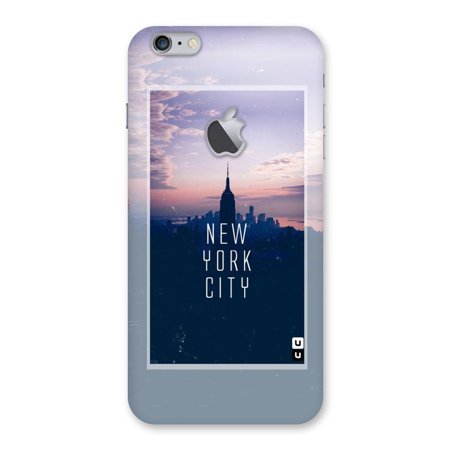 Sleepless City Back Case for iPhone 6 Plus 6S Plus Logo Cut